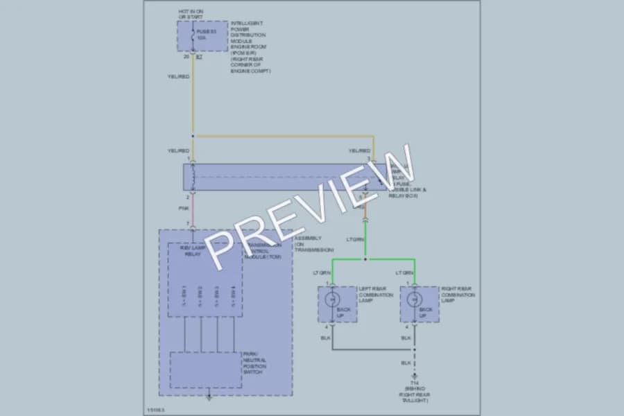2005 Nissan 350Z Exterior Lights wiring diagram preview