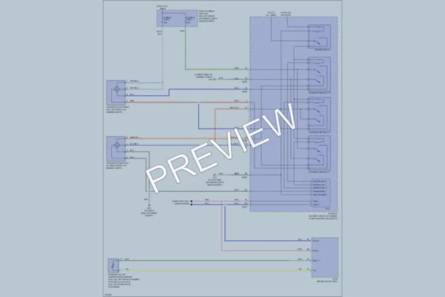 2005 Nissan Altima Cooling Fan wiring diagram preview