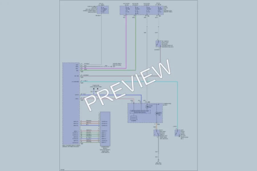 2005 Nissan Altima Warning Systems wiring diagram preview