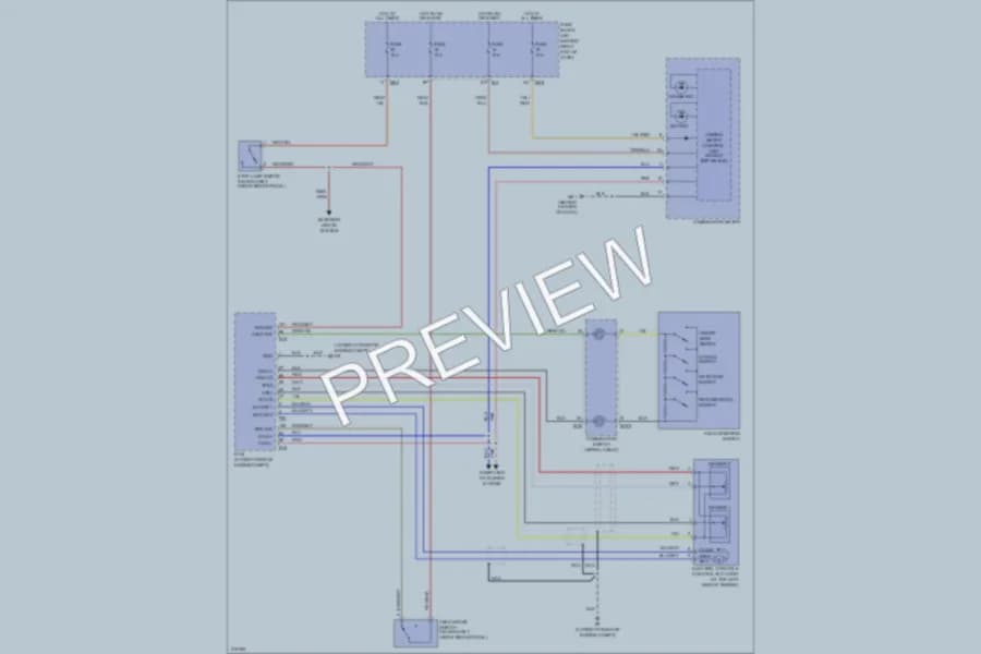 2005 Nissan Armada Cruise Control wiring diagram preview
