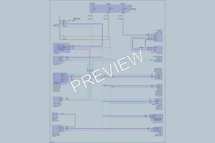 2005 Nissan Frontier Computer Data Lines wiring diagram preview
