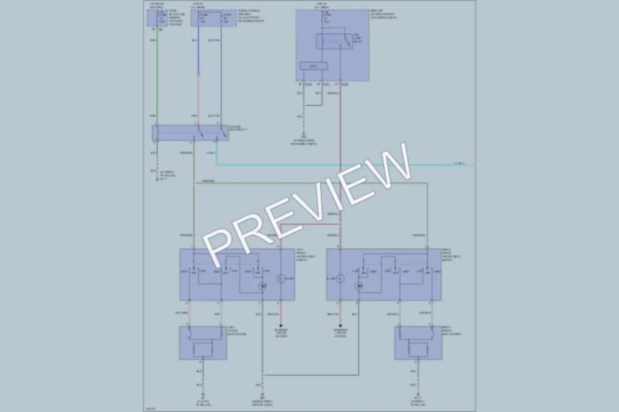 2005 Nissan Maxima Power Seats wiring diagram preview