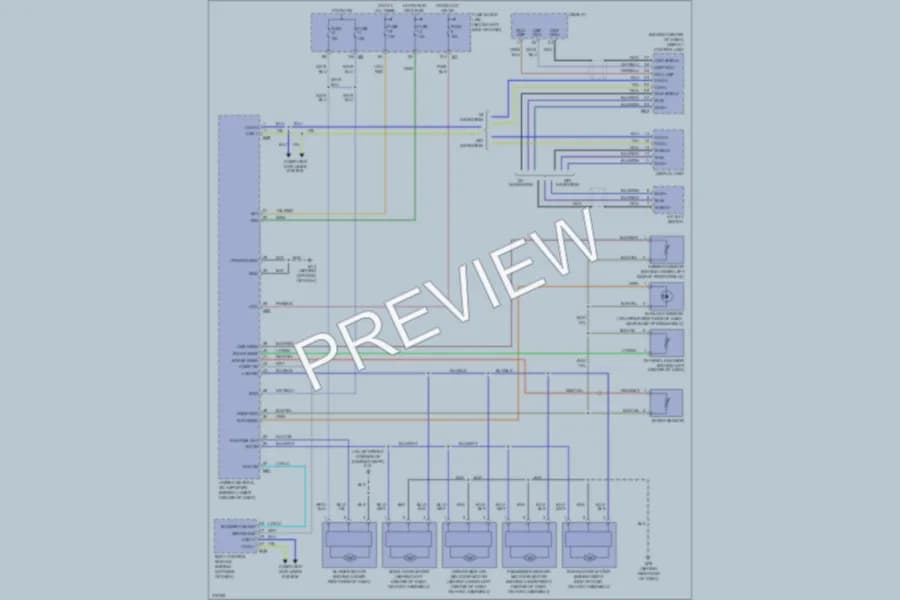 2005 Nissan Murano Air Conditioning wiring diagram preview