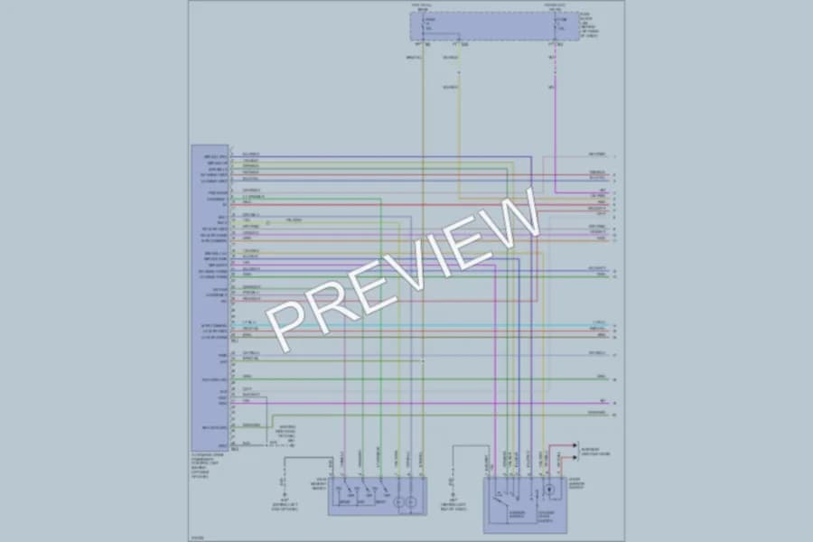 2005 Nissan Quest Memory Systems wiring diagram preview