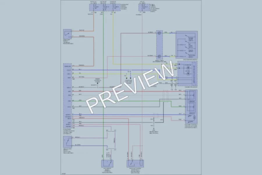 2005 Nissan Sentra Cruise Control wiring diagram preview