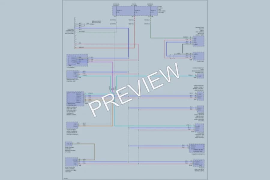 2005 Nissan Xterra Computer Data Lines wiring diagram preview