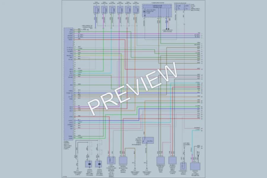2005 Nissan Xterra Engine Performance wiring diagram preview