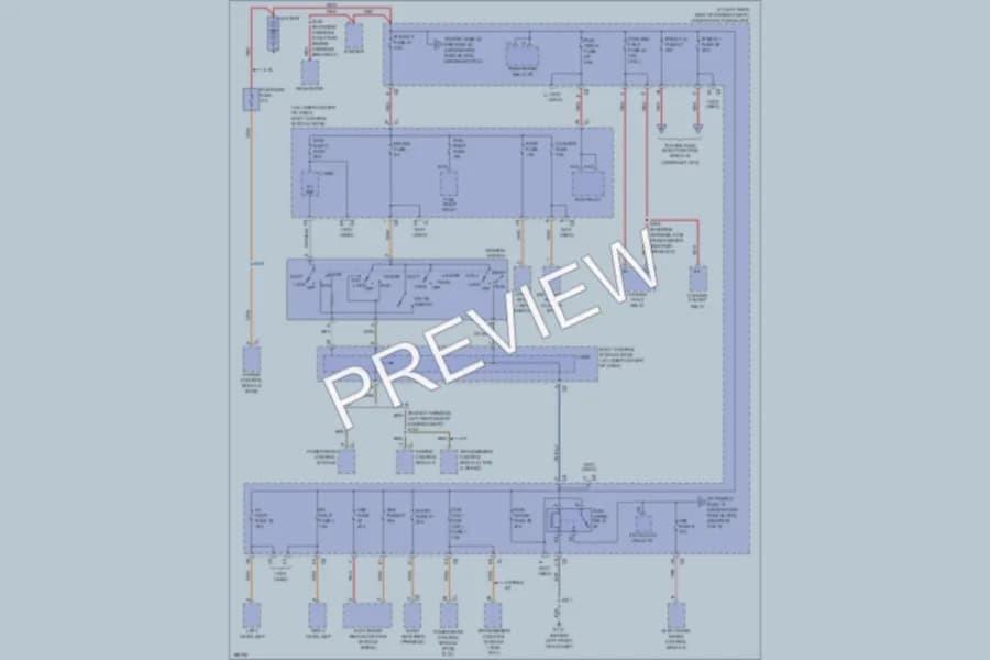 2005 Saturn ION2 Power Distribution wiring diagram preview
