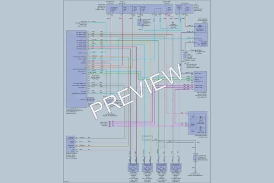 2005 Saturn L300 Anti Lock Brakes wiring diagram preview