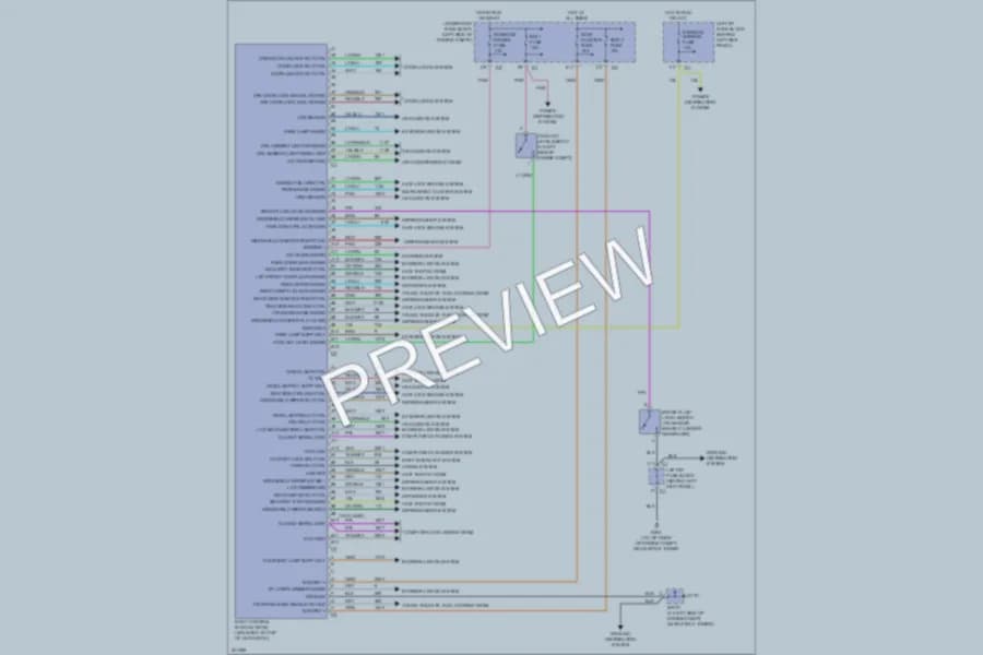 2005 Saturn L300 Body Control Modules wiring diagram preview