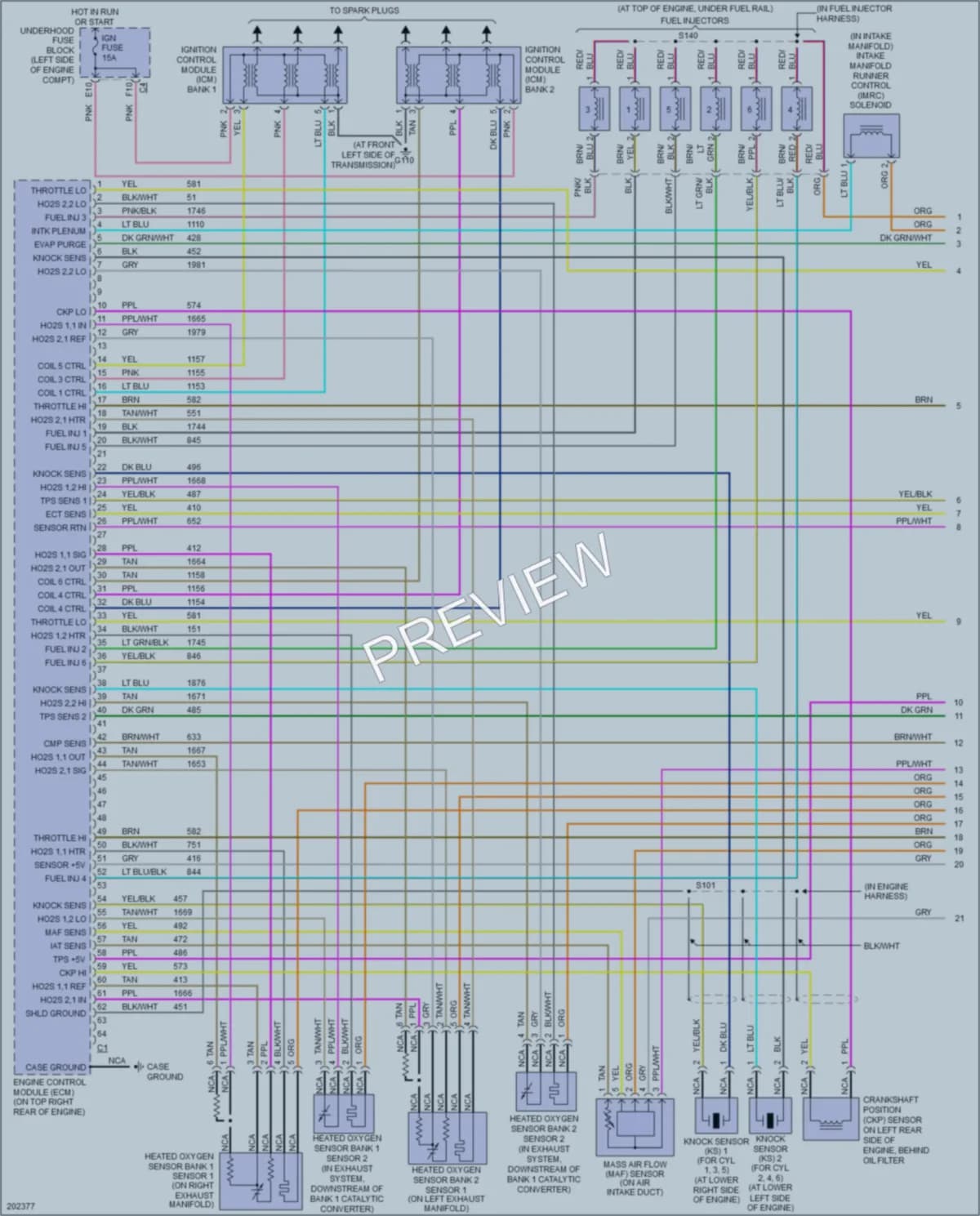 2005 Saturn L300 Engine Performance wiring diagram preview
