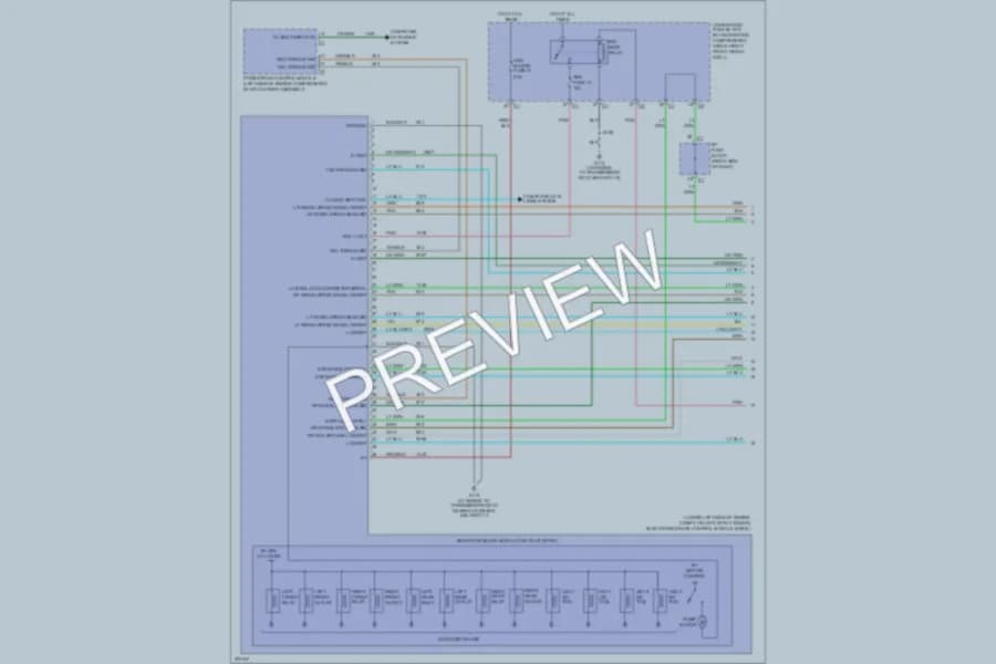 2005 Saturn Relay Anti Lock Brakes wiring diagram preview