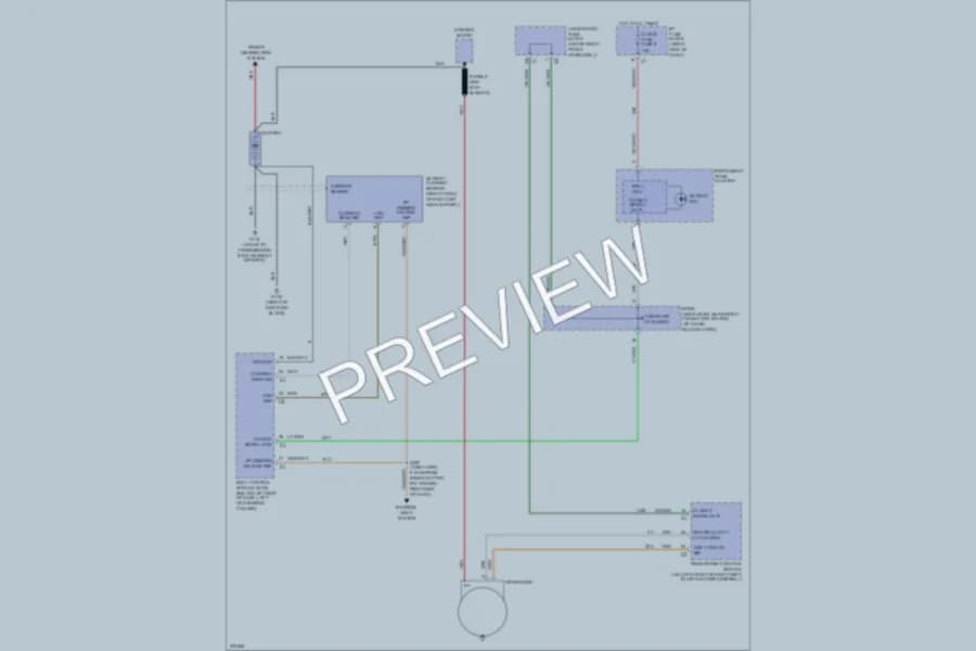 2005 Saturn Relay Starting Charging wiring diagram preview