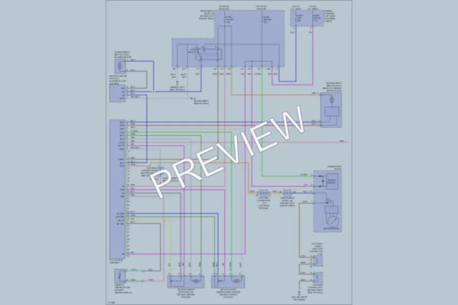 2005 Scion tC Air Conditioning wiring diagram preview