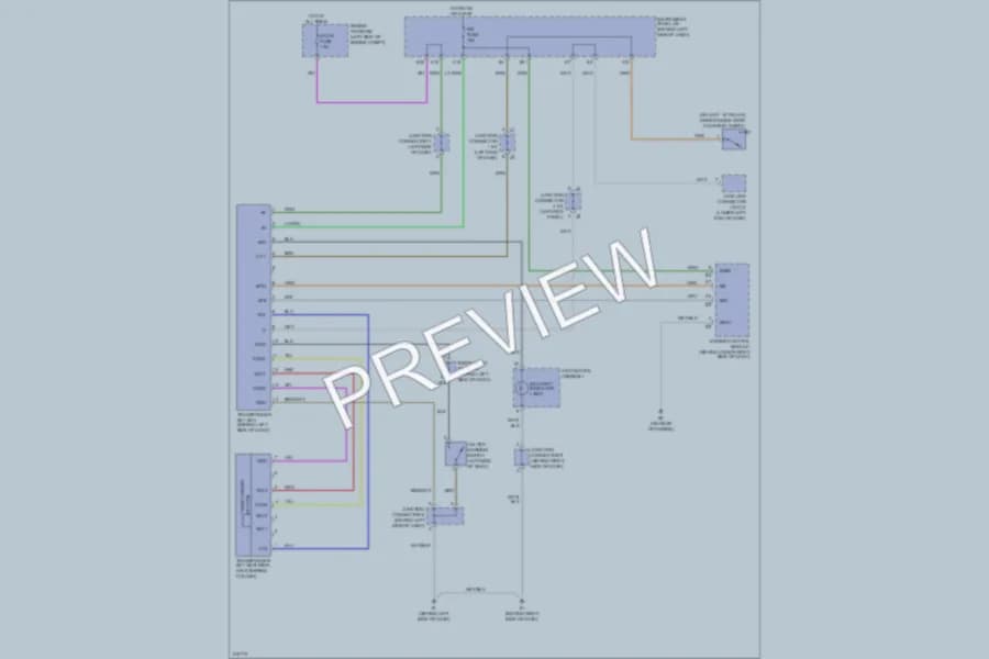 2005 Scion tC Anti Theft wiring diagram preview