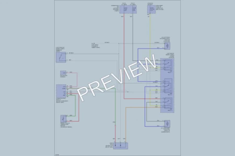 2005 Scion tC Cooling Fan wiring diagram preview