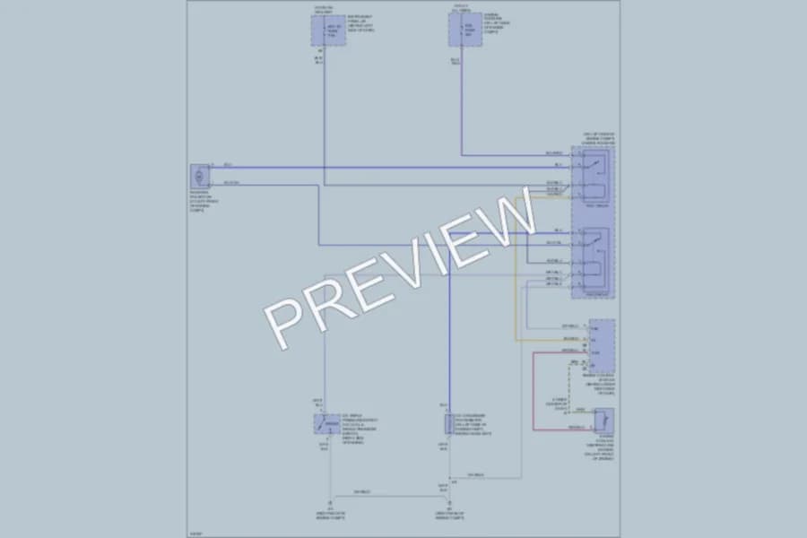 2005 Scion xA Cooling Fan wiring diagram preview