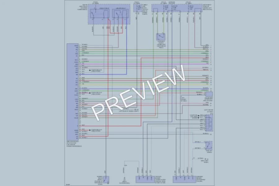 2005 Scion xB Anti Lock Brakes wiring diagram preview