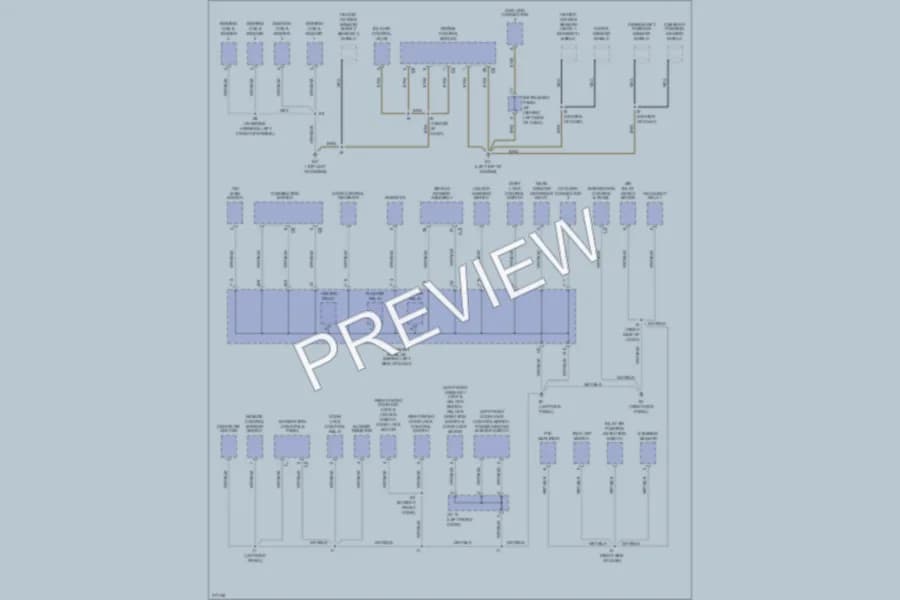 2005 Scion xB Ground Distribution wiring diagram preview