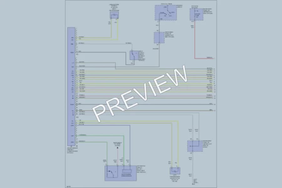 2005 Scion xB Supplemental Restraints wiring diagram preview