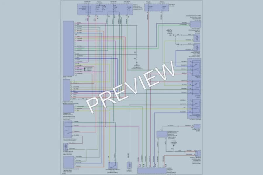 2005 Subaru Baja Air Conditioning wiring diagram preview
