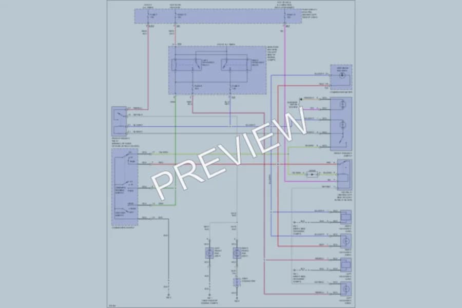 2005 Subaru Impreza Headlights wiring diagram preview