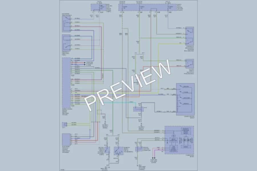 2005 Subaru Legacy Cruise Control wiring diagram preview