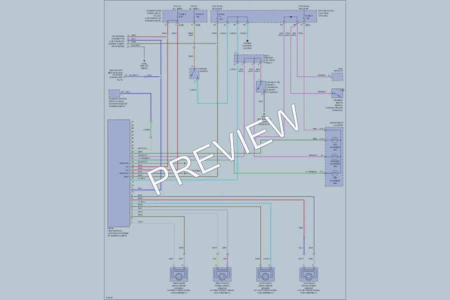 2005 Suzuki Forenza Anti Lock Brakes wiring diagram preview