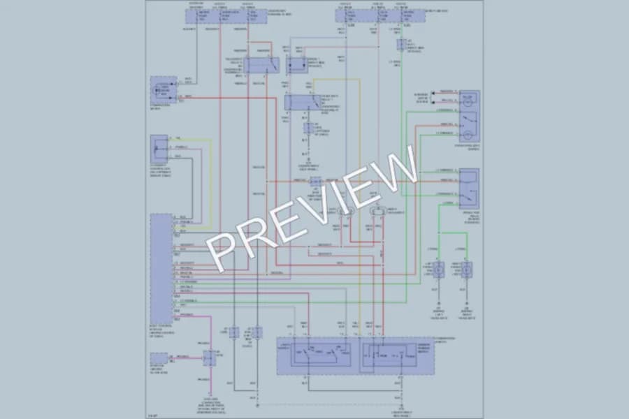 2005 Suzuki GrandVitara Headlights wiring diagram preview