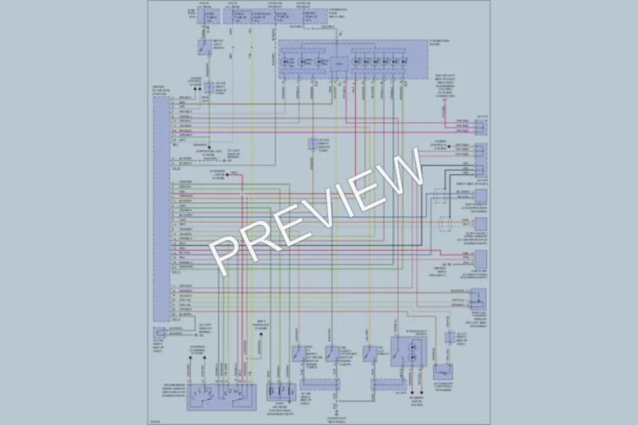 2005 Suzuki GrandVitara Transmission wiring diagram preview