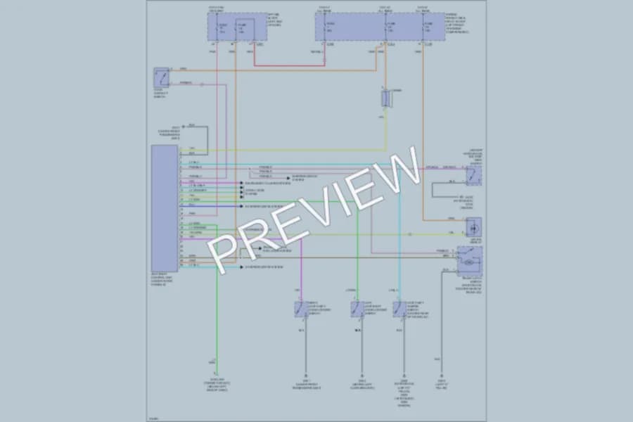 2005 Suzuki Reno Anti Theft wiring diagram preview