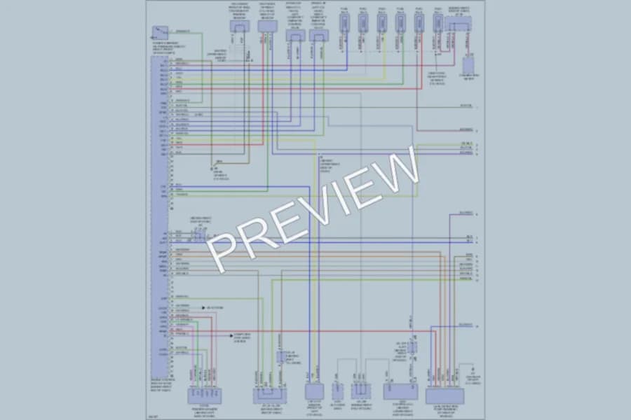 2005 Toyota 4Runner Engine Performance wiring diagram preview