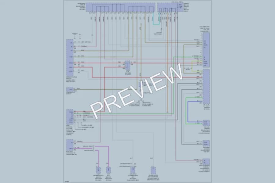 2005 Toyota Camry Computer Data Lines wiring diagram preview