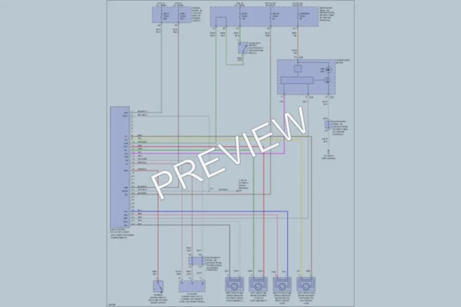 2005 Toyota Celica Anti Lock Brakes wiring diagram preview