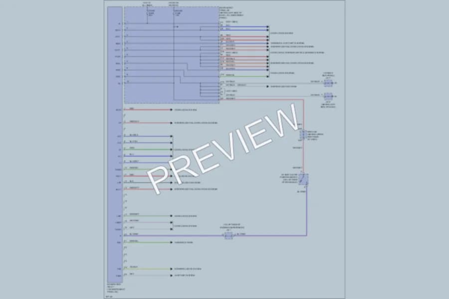 2005 Toyota Corolla Body Control Modules wiring diagram preview