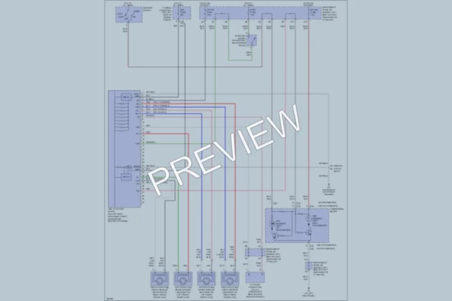 2005 Toyota Echo Anti Lock Brakes wiring diagram preview