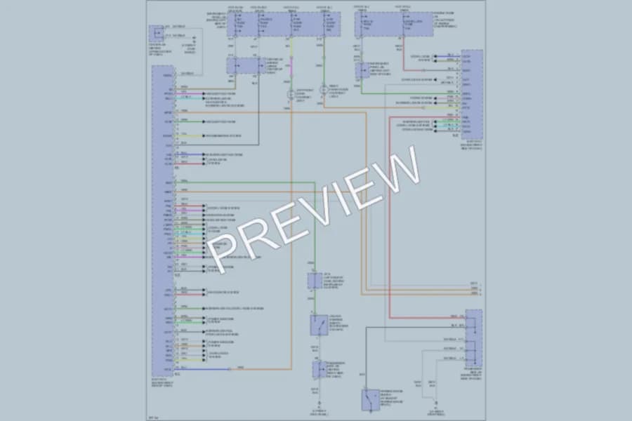 2005 Toyota Highlander Body Control Modules wiring diagram preview