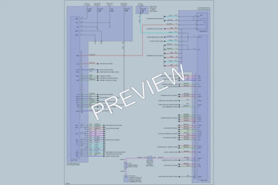 2005 Toyota LandCruiser Body Control Modules wiring diagram preview