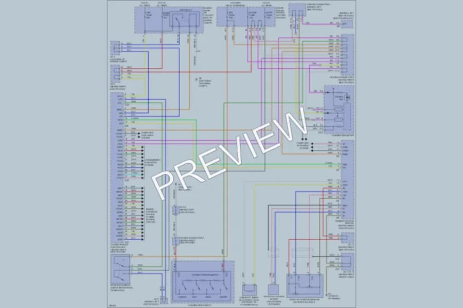 2005 Toyota Prius Cruise Control wiring diagram preview