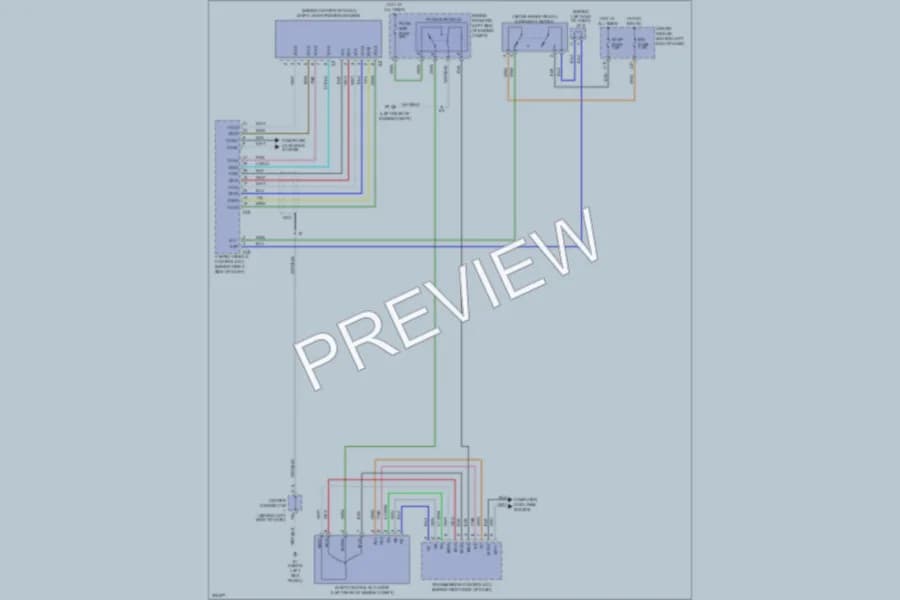 2005 Toyota Prius Shift Interlock wiring diagram preview