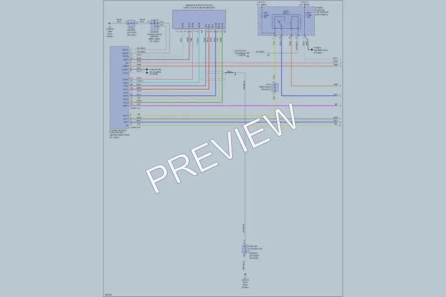 2005 Toyota Prius Transmission wiring diagram preview