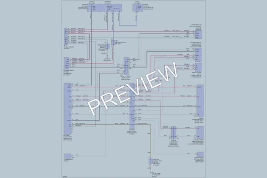 2005 Toyota RAV4 Computer Data Lines wiring diagram preview