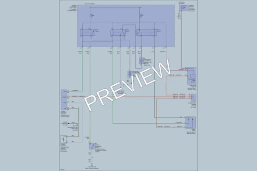 2005 Toyota RAV4 Cooling Fan wiring diagram preview