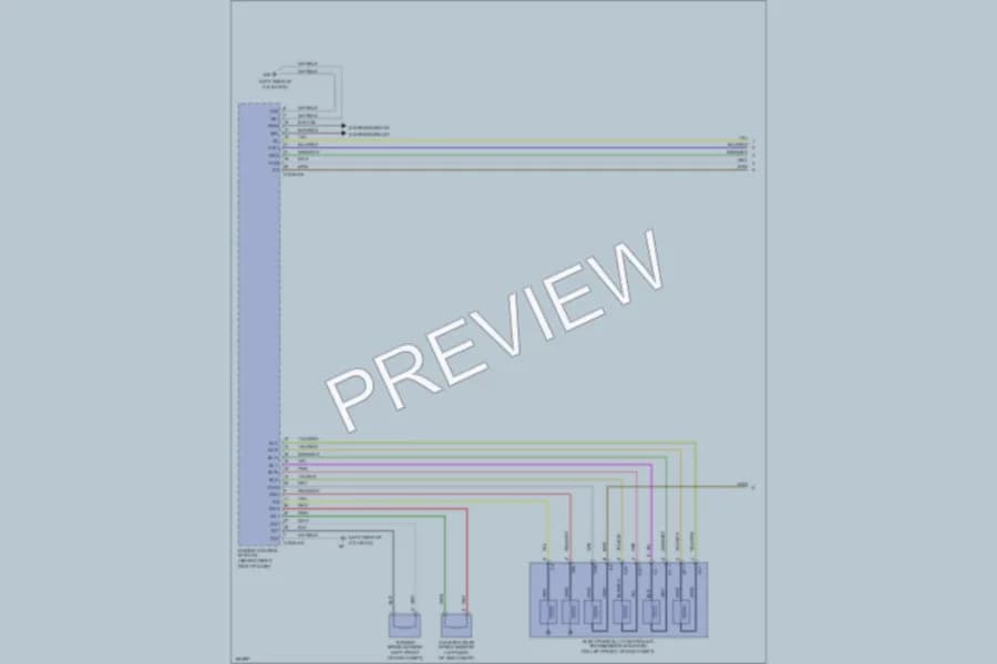 2005 Toyota RAV4 Transmission wiring diagram preview