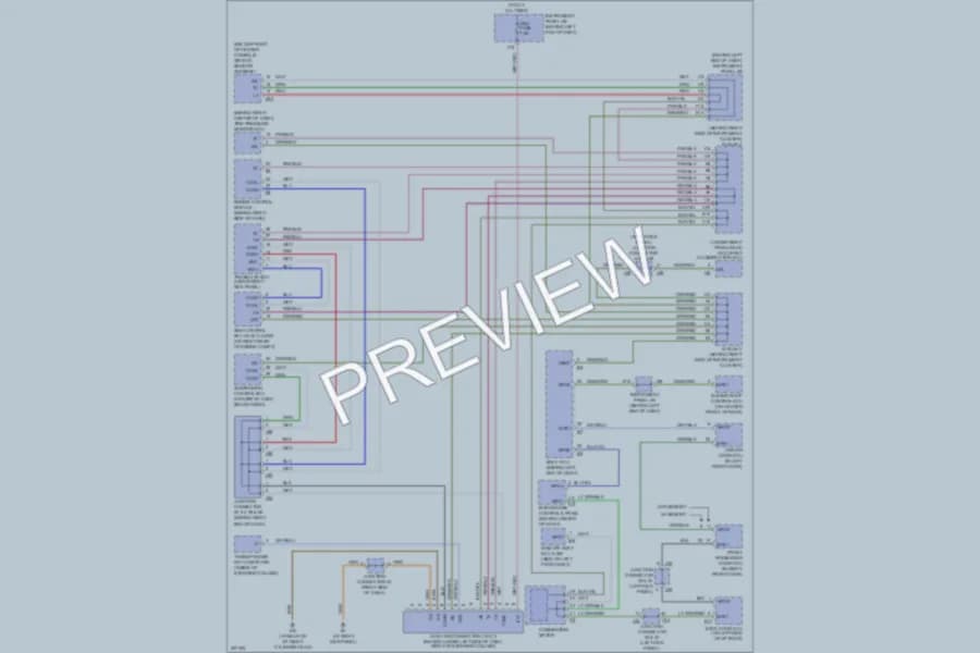 2005 Toyota Sequoia Computer Data Lines wiring diagram preview