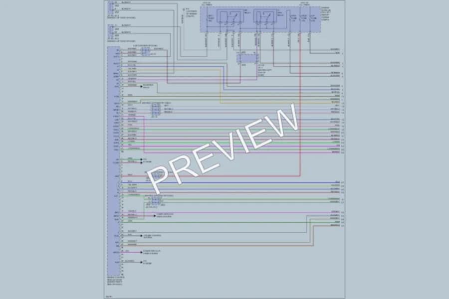 2005 Toyota Sienna Engine Performance wiring diagram preview