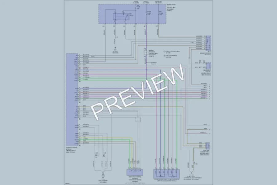 2005 Toyota Solara Cruise Control wiring diagram preview