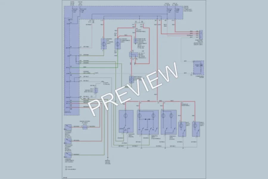 2005 Toyota Solara Interior Lights wiring diagram preview