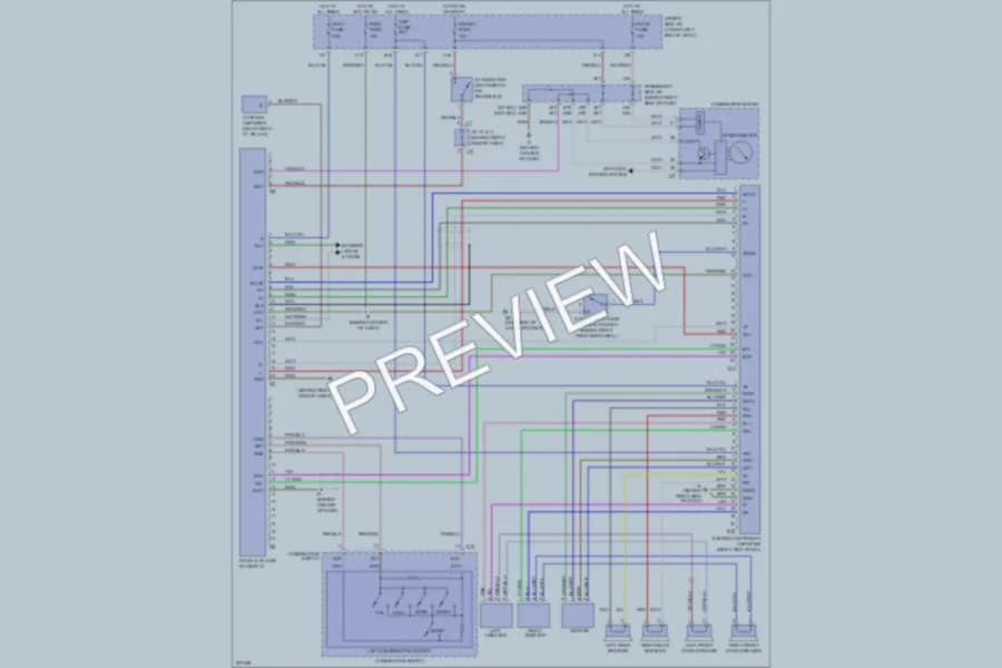 2005 Toyota Solara Radio wiring diagram preview