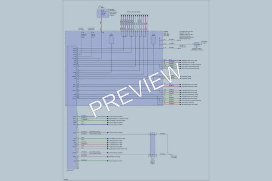 2005 Toyota Tacoma Body Control Modules wiring diagram preview